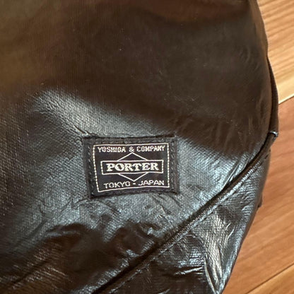 PORTER Freestyle Shoulder Bag Body Bag Black Crescent Moon Yoshida Kaban