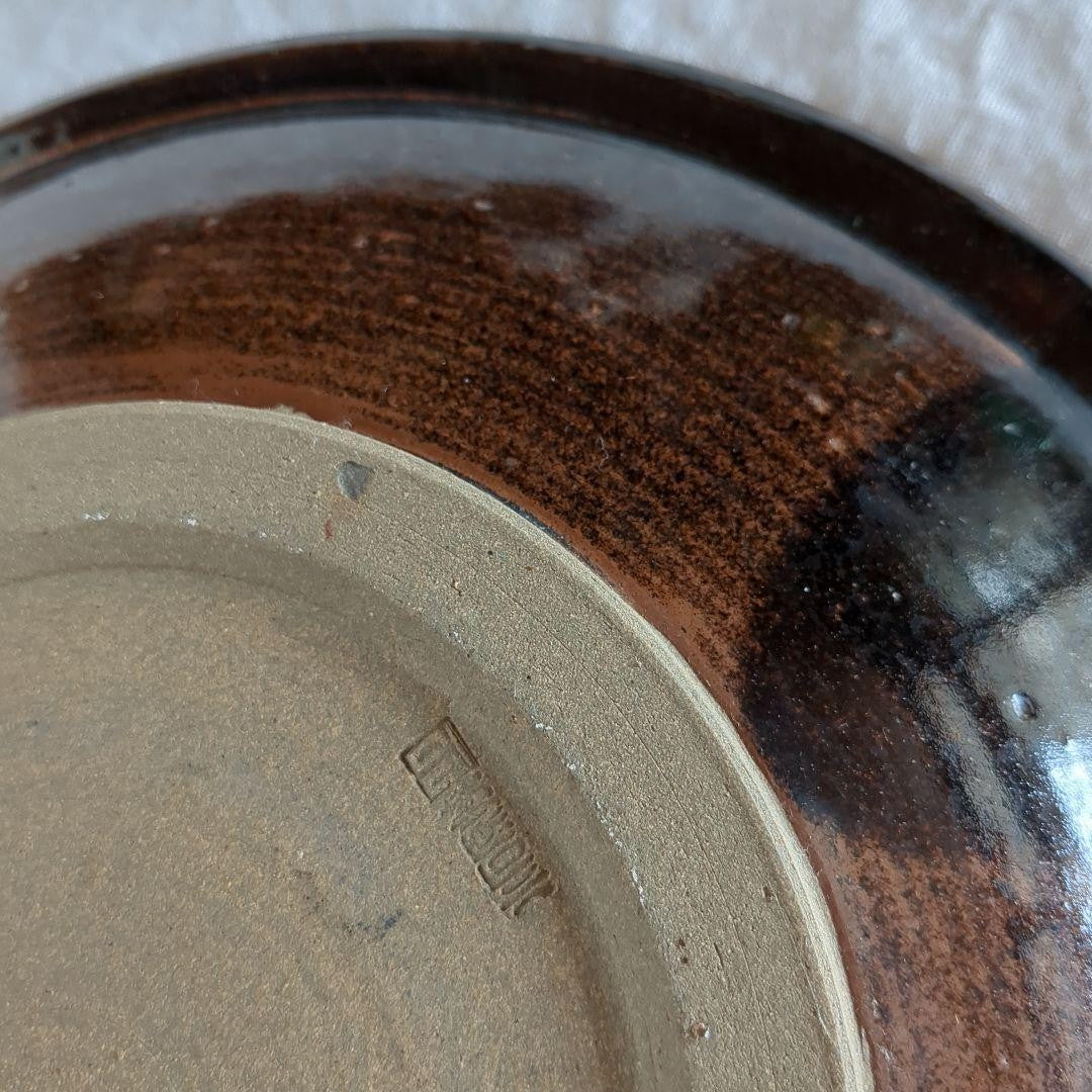 Koishiwara Ware Large Plate 34cm Japanese Pottery Traditional Artisan Craft