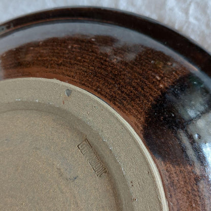 Koishiwara Ware Large Plate 34cm Japanese Pottery Traditional Artisan Craft