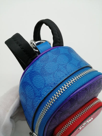 Coach Ca030 Bag Charm Backpack Motif Multicolor