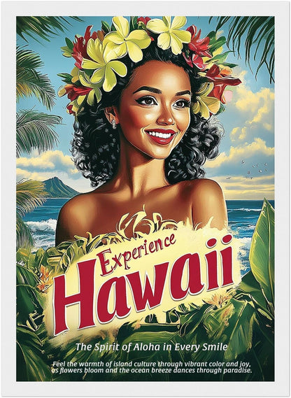 Wrapped in the Smile of Aloha Hawaiian Art, limited edition of 1, Leaf Aloha