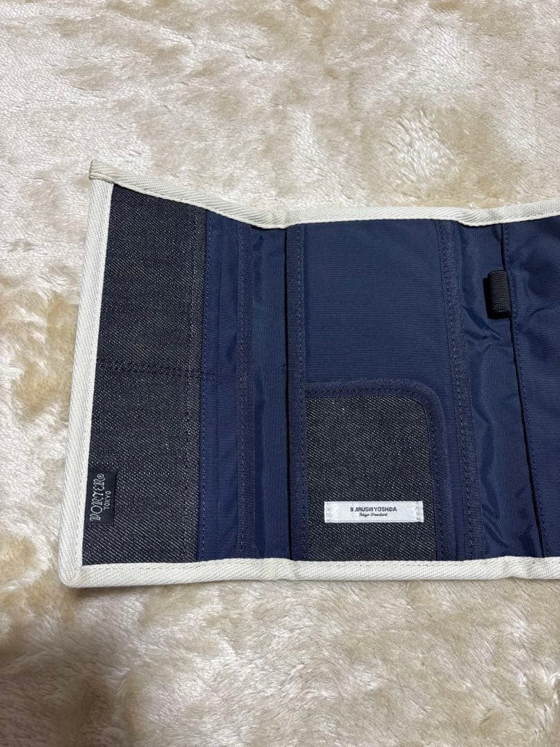Hobonichi Techo x PORTER Connect Denim Notebook Cover Organizer Rare Model Japan