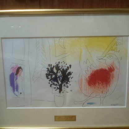 Marc Chagall Lithograph Oil painting Pastel painting Watercolor painting