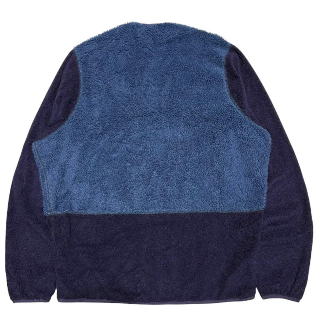 Patagonia 90s Aquafur Kayak Pullover XL Blue Purple Rare Vintage Used