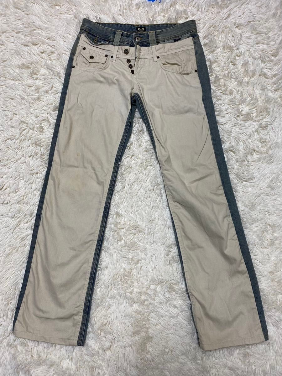 DOLCE&GABBANA Mens Vintage Distressed Denim Jeans Size 32 Italy Designer