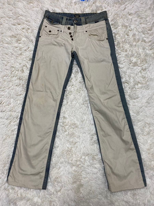 DOLCE&GABBANA Mens Vintage Distressed Denim Jeans Size 32 Italy Designer