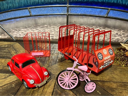 Rare Volkswagen CD Rack Showa Retro Fancy Original Vintage Item