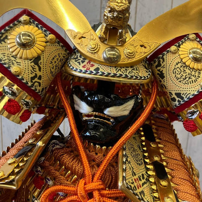 Showa Retro Genzan-made Armor Helmet Armor Armor Display Samurai