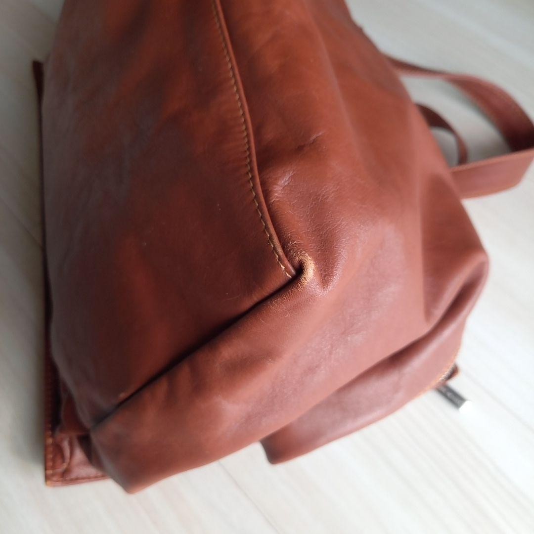 Andrea Incontri Leather Cube Bag Made in Italy Men's Casual Business Large