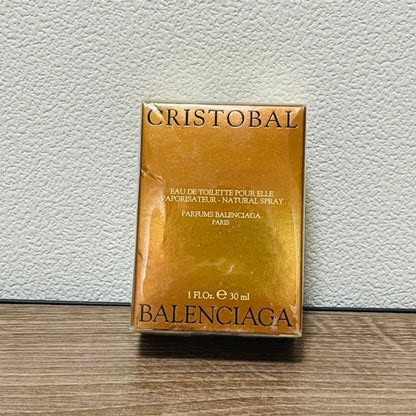 BALENCIAGA Cristobal Eau de Toilette 30ml Out of Print Rare Unused From Japan