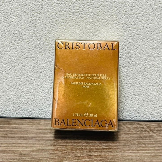 BALENCIAGA Cristobal Eau de Toilette 30ml Out of Print Rare Unused From Japan