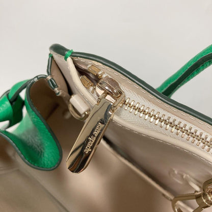 Kate Spade 2way Handbag Shoulder Bag Knot Medium Satchel Green