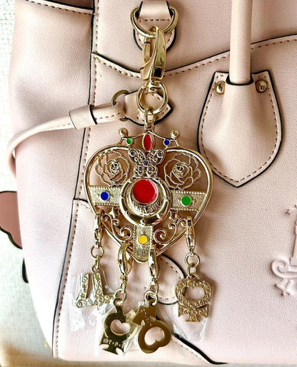 Anna Sui Sailor Moon Limited Edition Shoulder Bag Pink Rare Used