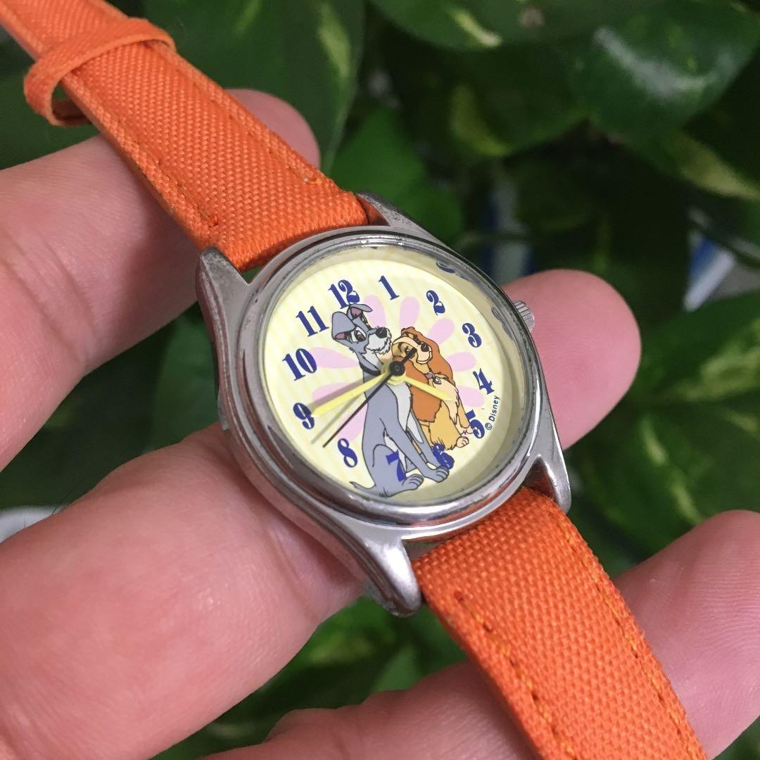 Rare Retro Disney Lady & Tramp Watch