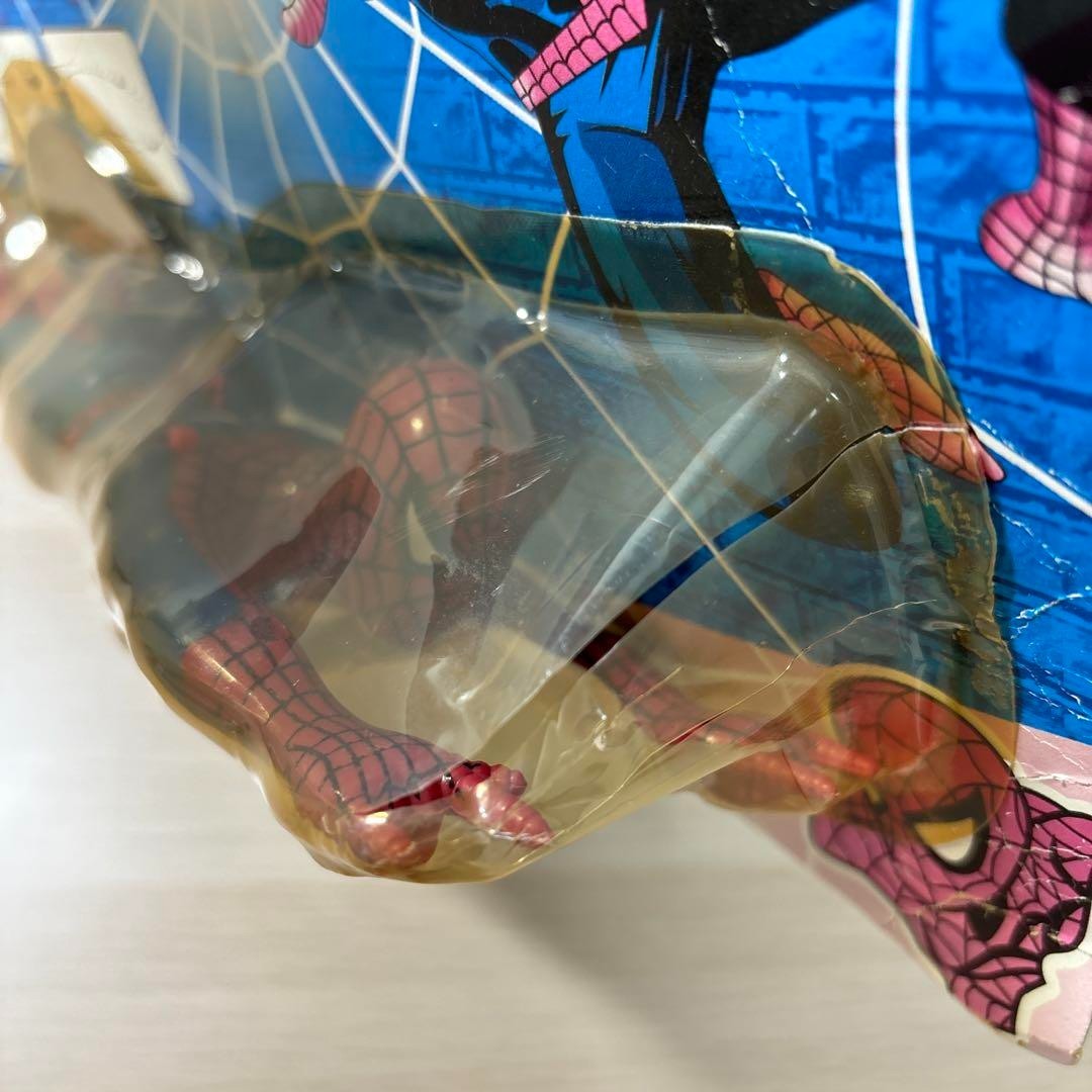 SPIDER-MAN Figure Flying Retro Rare