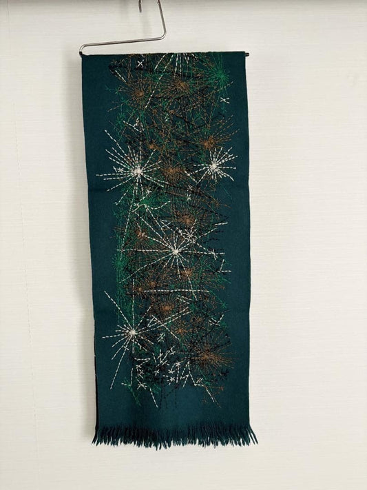 Dries Van Noten Women Accessory Stole Scarf Embroidery Limited Edition VHTF Popu