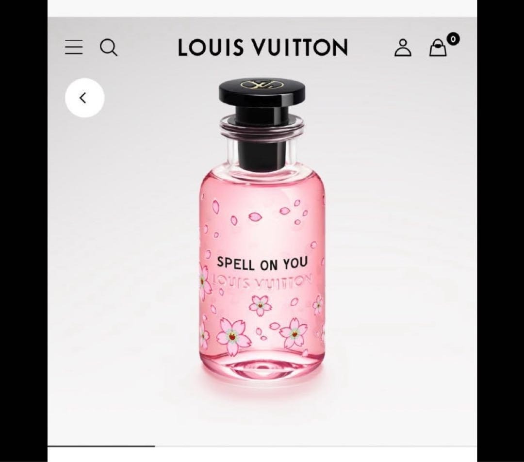 Louis Vuitton x Takashi Murakami Cherry SPELL ON YOU 100ml 3.3oz New unused