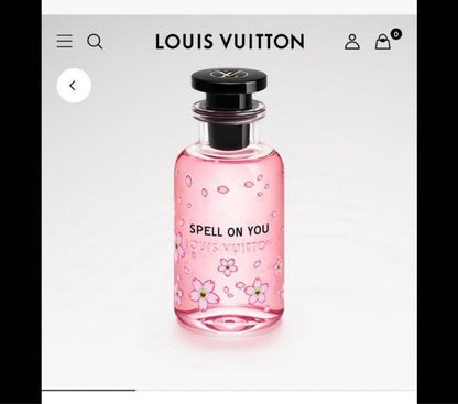 Louis Vuitton x Takashi Murakami Cherry SPELL ON YOU 100ml 3.3oz New unused