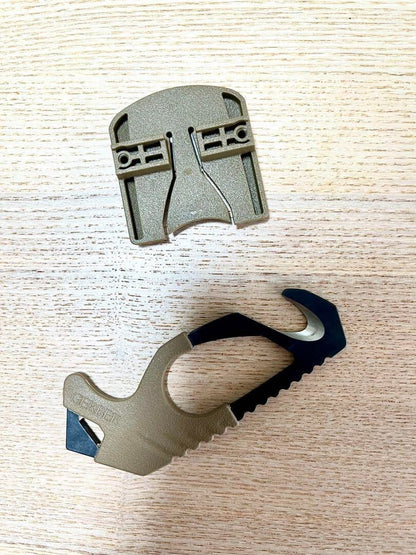 U.S. military release, new and unused GERBER strap cutter glass breaker