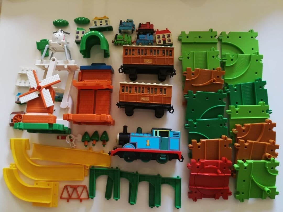 Thomas & Friends Rail Toy Vintage Large Thomas 1991 Made in Japan Retro