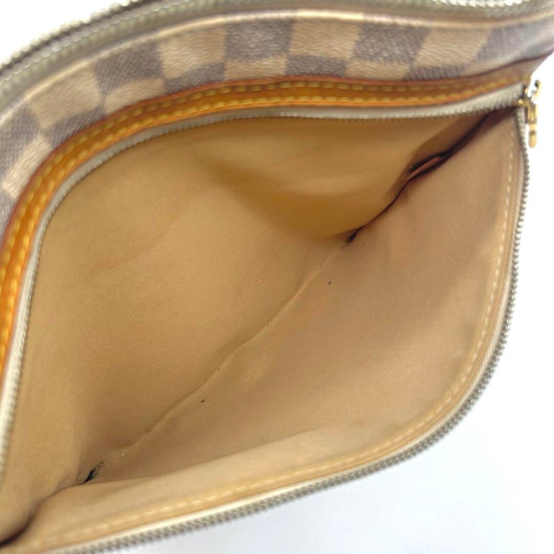 Auth LOUIS VUITTON Damier Azur Pochette Bosphore N51112 MI4097 Shoulder Bag