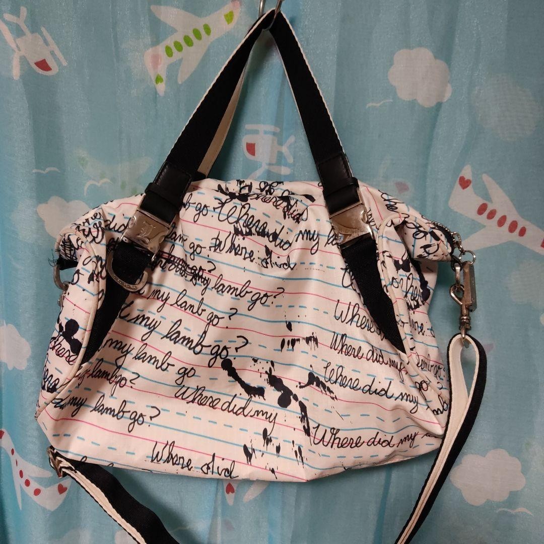 Lesportsac Gwen Stefani LAMB Lesportsac Bag Shoulder Boston bag for Women USED