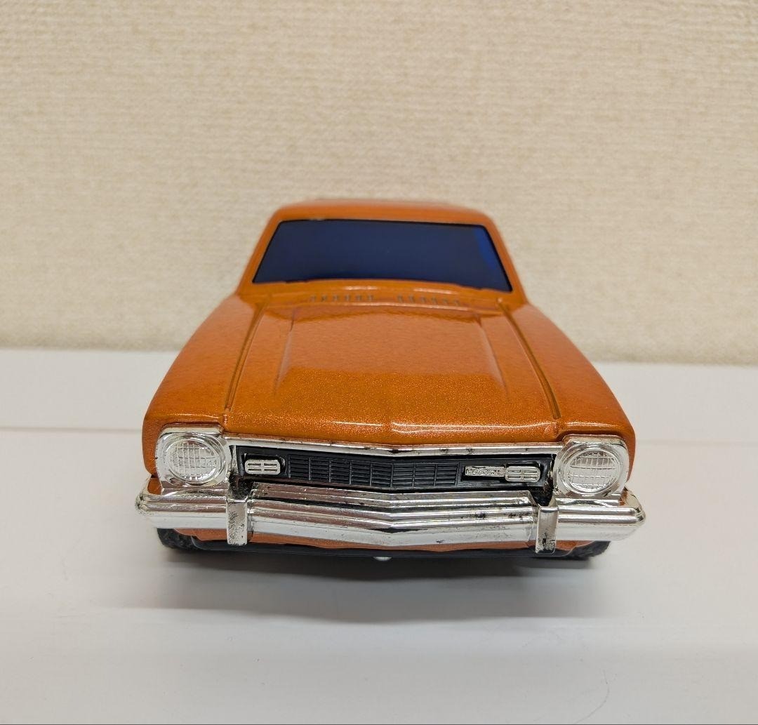 NAKADA Ford Maverick Tin Toy 0.6mm Iron Plate Vintage Miniature Cars Box Used