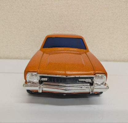 NAKADA Ford Maverick Tin Toy 0.6mm Iron Plate Vintage Miniature Cars Box Used