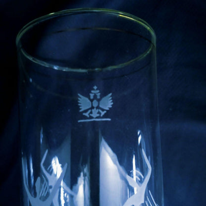 Showa Retro Morozov Brewery Rock Glass Tumbler Glass Novelty 4-Piece Set