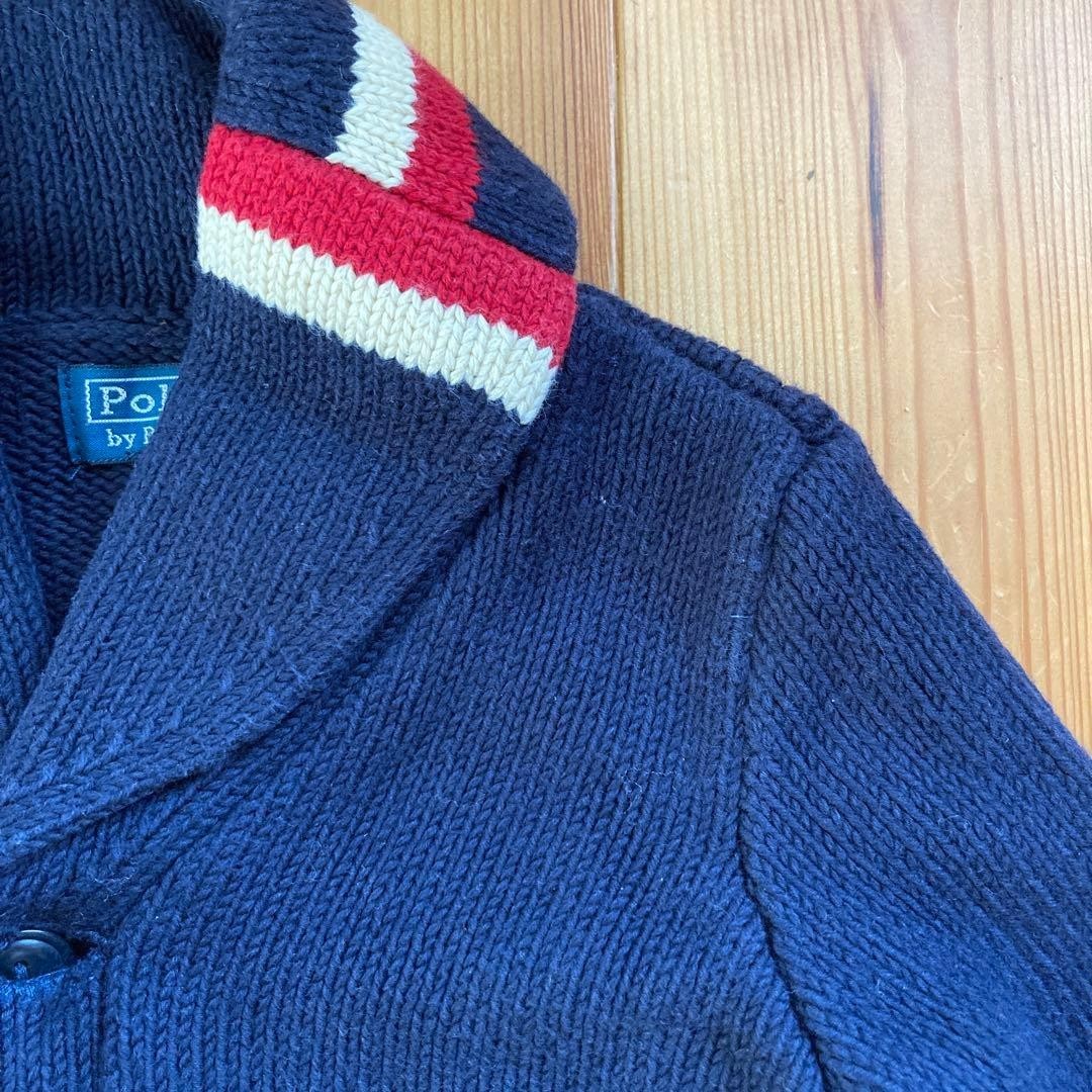 Ralph Lauren Polo Shawl Collar Cardigan Babyweight 90 Vintage Rare Edition