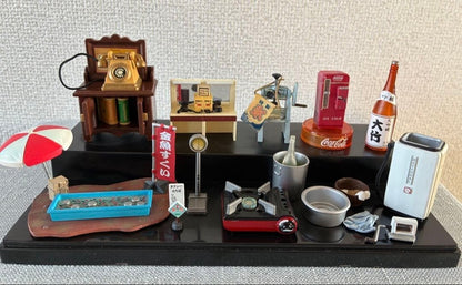 Nostalgic Home Appliances Miniature Set: Showa Retro