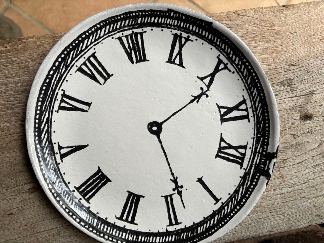 ASTIER de VILLATTE Timepiece Watch Clock Plate 20.5cm John Derian