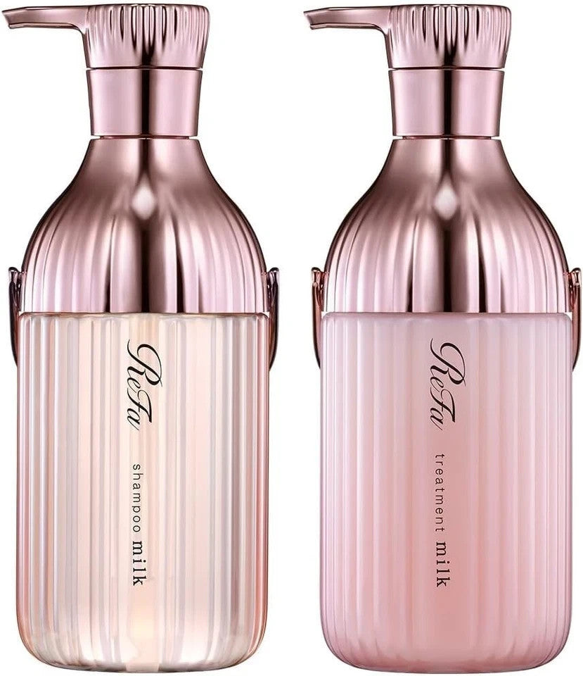 ReFa MILK PROTEIN SHAMPOO & TREATMENT PINK SET advance sale Japan