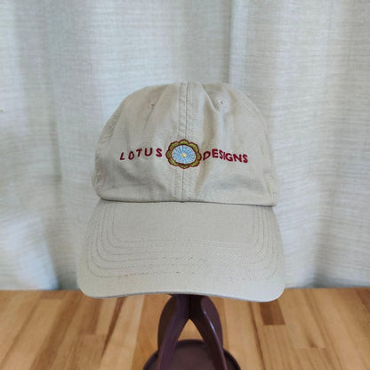 Patagonia Lotus Design Cap Beige Embroidery 2003 Hat LTD Collection Men Accessor