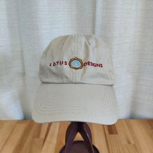 Patagonia Lotus Design Cap Beige Embroidery 2003 Hat LTD Collection Men Accessor