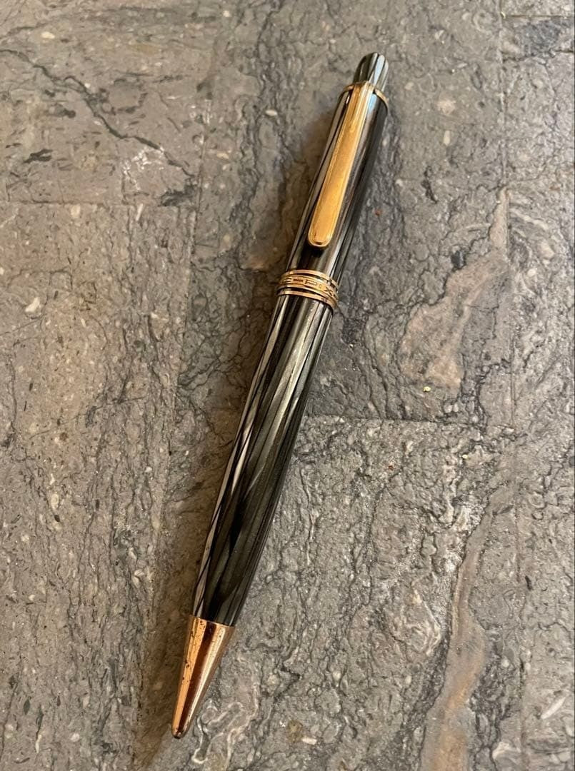 Montblanc Pix 172 Mechanical Pencil Green Stripe 1.18mm Vintage Rare