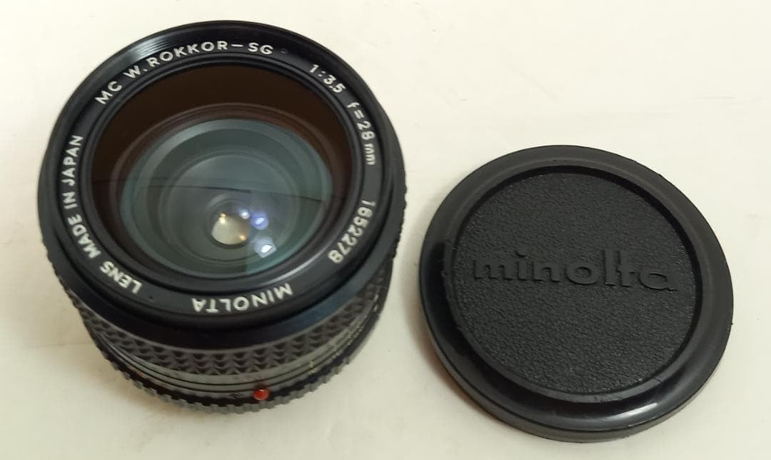 Minolta MC W-ROKKOR-SG 28mm f/3.5