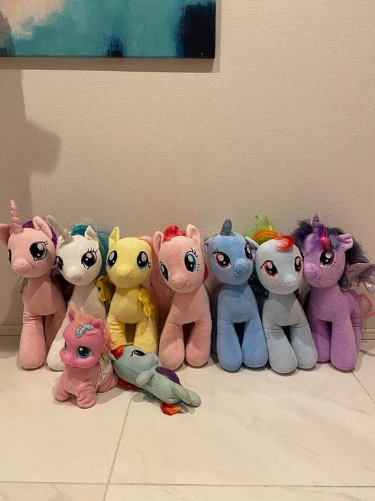 My Little Pony Plush Toy Set of 7 (2 bonus figures)