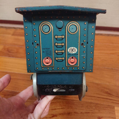 Tinplate Locomotive Modern Toys Co. Made in Japan Domestic