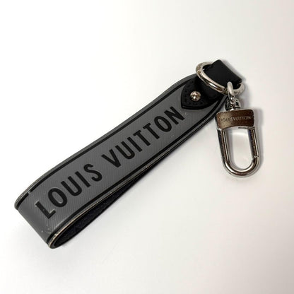 LOUIS VUITTON Monogram Eclipse Reverse Key Holder Capital LV M00337 Auth 121488