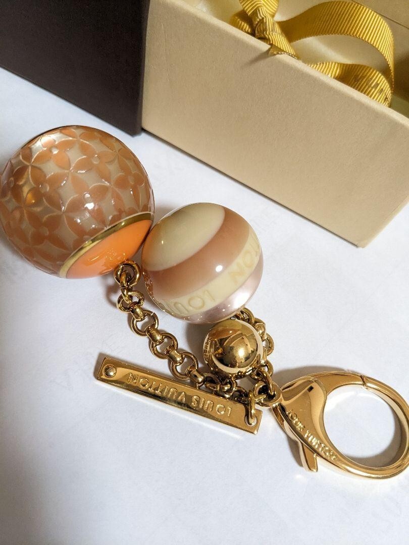 LOUIS VUITTON Key ring Charm Bijou Sack Mini Run