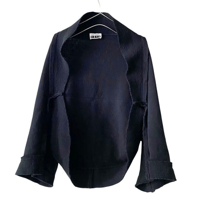 USED RARE ISSEY MIYAKE FETE WIDE-SLEEVE CARDIGAN BOLERO GOOD