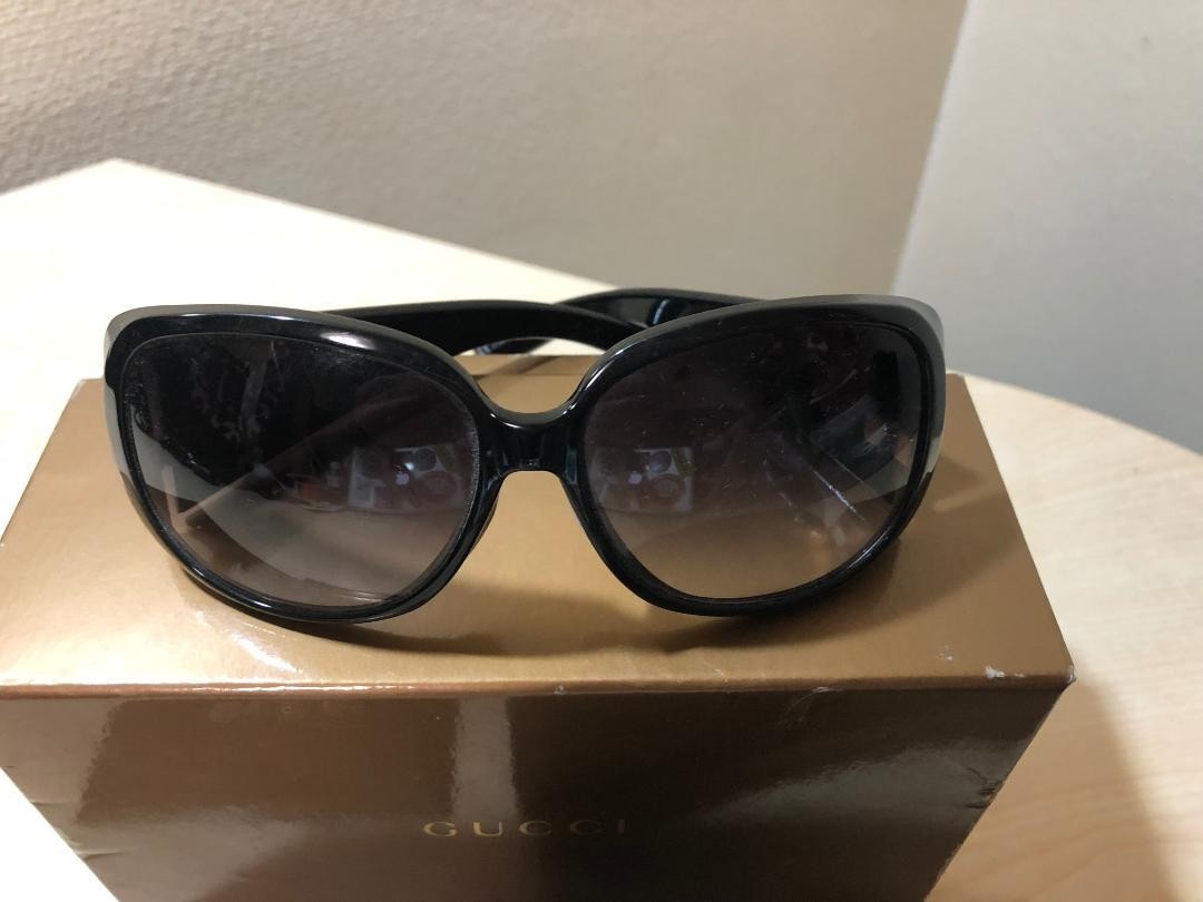 GUCCI Sunglasses Women GG3067/F/S D28JJ Oval Frame Black FullRim 59 15 130