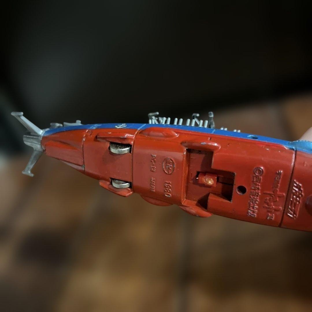 Popy PC-13 Chogokin Space Battleship Yamato III Figure Vintage Diecast Rare 7295