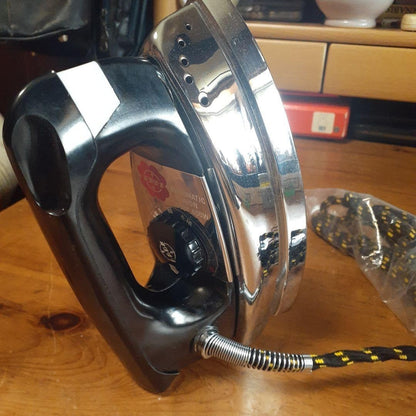 Okusan Automatic Iron, Unused, Showa Retro