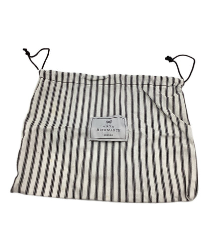 ANYA HINDMARCH Crossbody Mini Eyes Right in Circus Shoulder Bag Brown Authentic