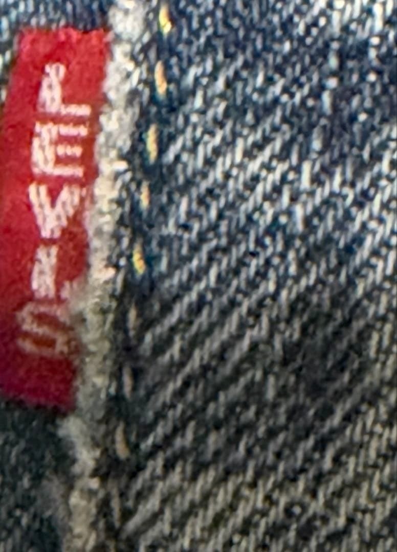 Rare Levi's 702XX Red Ear Reissue BIGE Cinch Back