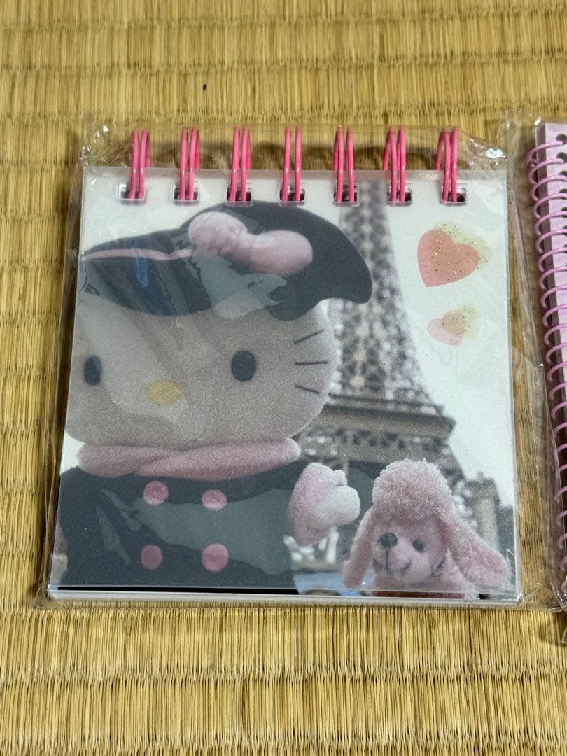 Hello Kitty Momoberry Memo Pad Set Block Memo Ring Notebook Unused