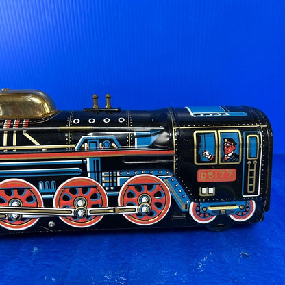 【Showa Retro】Masudaya Degoichiroko D5177 Steam Locomotive Tinplate Locomotive
