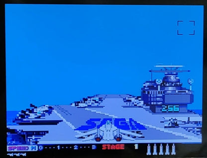 Tested and working: PC Engine After Burner II (HuCard version) - Shooting game
